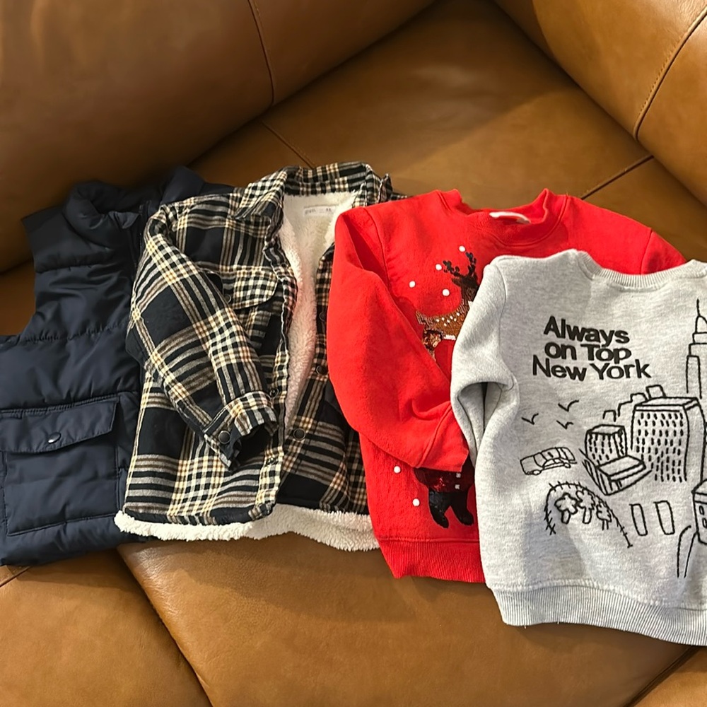 BOYS 4T and 5T bundle - assorted OLD NAVY & ZARA